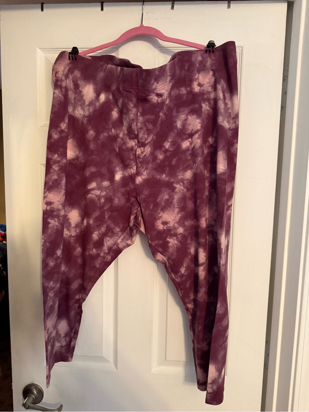 Tie-Dye Purple Women’s Leggings